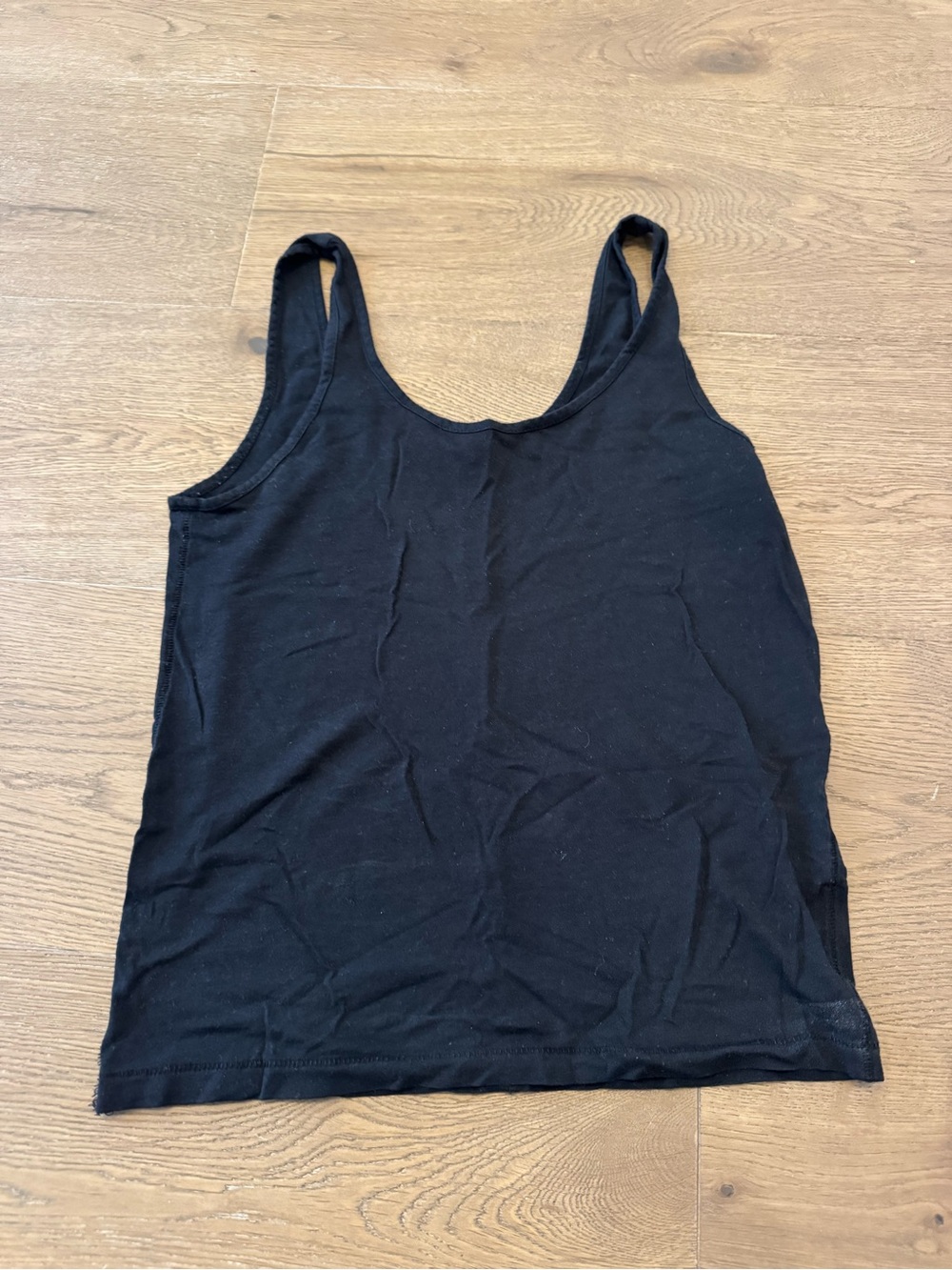 rag & bone Black Women's Scoop Tank Top